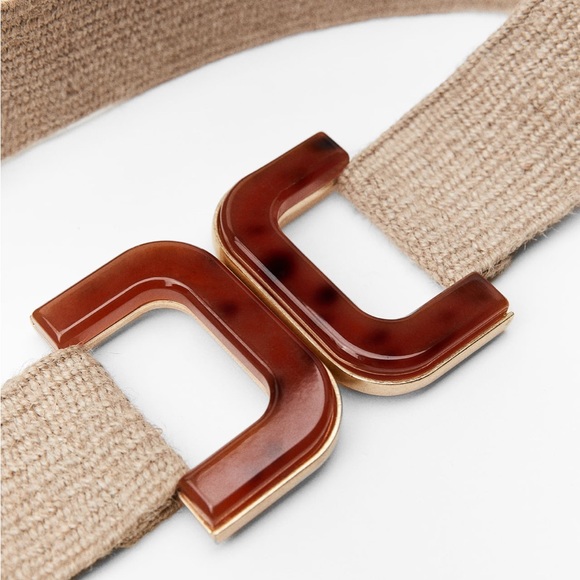 Zara acetate stretch belt - Picture 2 of 8
